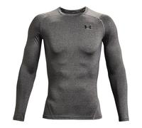 Under Armour Heatgear Comp Manica Lunga Uomini - Antracite, Nero, Taglia: S