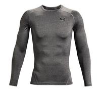 Under Armour Heatgear Comp Manica Lunga Uomini in antracite
