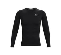 Under Armour Heatgear Comp Manica Lunga Uomini-Nero,Bianco in nero, Taglia: S