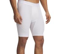 Under Armour HeatGear Elite Long Shorts M Bianco