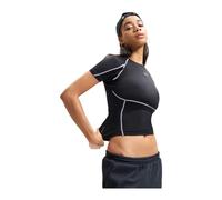 T-shirt Under Armour HeatGear Elite manica corta nera donna - M