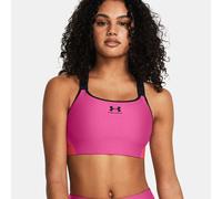 Under Armour Heatgear High Reggiseni Sportivi Donna-Rosa in rosa, Taglia: XS
