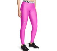 Under Armour HeatGear Leggings Calzamaglia, Magenta vivido / / Bianco, L Donna