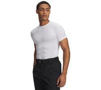 Under Armour HeatGear - Maglia a Compressione Tattica a Maniche Corte, da Uomo, Colore: Bianco, Small