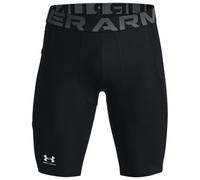 Under Armour - Heatgear Pocket Long Shorts - Intimo a compressione S - Regular nero