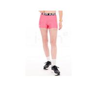 Under Armour Donna HeatGear Shorty, Pantaloni Corti Allenamento Super Leggeri e Traspiranti, Shorts Sportivi da Palestra con Elastico in Vita a Vista e Dettaglio con Logo,Super Pink/White,SM