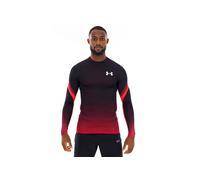 Maglia a maniche lunghe HeatGear® Sublimated Crew da uomo Rosso / Nero / Bianco XXL