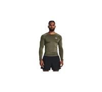 Under armour heatgear top a compressione khaki uomo