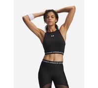 Under Armour Heatgear Mesh Sleeveless T-shirt Nero S Donna