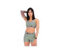 Reggiseno sportivo HeatGear® Armour Mid Branded da donna Silica Verde / Bianco XS