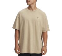 Under Armour Heavyweight Oversized Logo Wash Magliette L Marrone