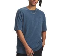 Under Armour Heavyweight Oversized Logo Wash Magliette XXL Azzurro