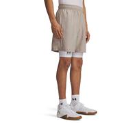 UNDER ARMOUR Herren Short UA Woven Wordmark cammello | S