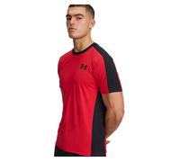Under Armour Maglia HeatGear Wordmark da uomo manica corta Rosso/Nero XL