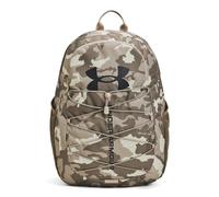 Under Armour Hustle - Zaino sportivo, (200) Taupe Dusk / Timberwolf Taupe / Metallic Gun Metal, taglia unica