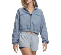 Under Armour Felpa Con Zip Icon Fleece Wordmark