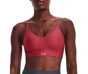 Under Armour Infinity Covered Low-RED Top e Reggiseni XS Rosso
