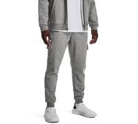 Under Armour Jogger Rival Fleece Cargo Jogger da Uomo, (026) Castlerock Light Heather/Bianco, XL