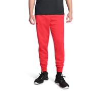 Under Armour Armourfleece Jogger Pantaloni, (713) Racer Rosso/Nero, Large Uomo