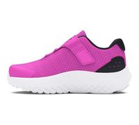 Under Armour Kids Surge 4 AC - Scarpe da Corsa Unisex per Bambini, Vivid Magenta Nero Stellar Pink, 4.5 UK Child