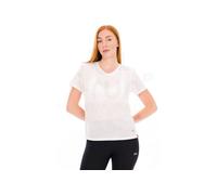Under Armour Launch Jacquard Short Sleeve T-shirt Bianco M Donna