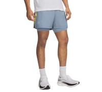 Under Armour Launch 2in1 5inch Shorts M Azzurro