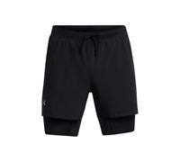 Under Armour Launch 5 Inch 2-in-1 Pantaloncini Da Corsa Uomini-Nero