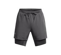 Under Armour Launch 5in 2in1 Pantaloncini da corsa Uomini - grigio scuro, scuro