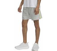Under Armour Launch 7 - pantaloni corti running - uomo S Grey/Yellow man Recycled Polyester,Recycled Materials