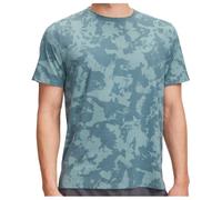 Under Armour - Launch Elite Print S/S - Maglia da corsa M turchese