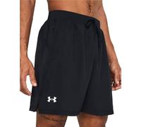 Under Armour Launch Run 7 inch Unlined Shorts Pantaloncini, Nero, Nero, Riflettente, XS Uomo