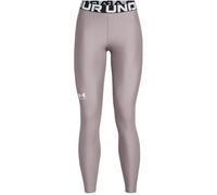 Under Armour Leggings HeatGear Authentics da Donna, Grigio Tetra / / Bianco, M