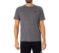 Under Armour LG T-Shirt, Castlerock / / Nero, L Uomo
