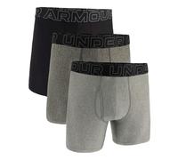 Boxer da uomo Under Armour Perf Tech 6in Taglia: S / Colore: grigio/nero