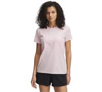 Under Armour Maglia a Maniche Corte UA Rival Core da Donna, Rosa Prime / / Bianco, M