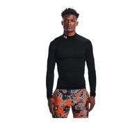 Under Armour T-Shirt Lupetto Stretch Warm Uomo Nero