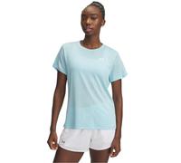 Under Armour Maglia da Donna UA Tech™ Twist a Maniche Corte, Stream / / Bianco, L