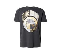 Maglia a maniche corte Under Armour Varsity Crest da uomo Nero / Campus Oro S