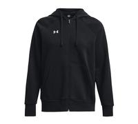 Under Armour Maglia Rival Fleece Full-Zip Donna Black/White S