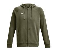 Under Armour Maglia Rival Fleece Full-Zip Uomo Marine Green/White L