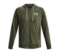 Under Armour Maglia Rival Terry Full Zip Uomo Marine Green/Onyx White S