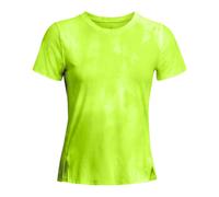 Under Armour Maglia Running Laser Wash High-Vis-Giallo Nero Donna XS