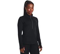 Under Armour Qualifier Run Half - Zip Manica Lunga Donna Nero