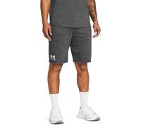 Shorts Under Armour Rival Terry da uomo Castlerock Light Heather / Onyx Bianco XL