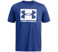 Under Armour Maglietta da Uomo UA ABC Camo Boxed Logo SS, Blu Tech 432, L