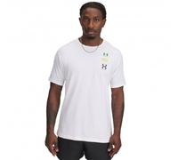 Under Armour Maglietta Palestra Logo Back Bianco Uomo L