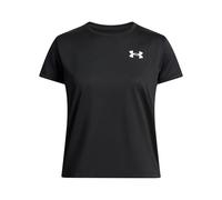 Under Armour Maglietta UA Tech SSC da Bambina, Nero/Bianco, 150-160