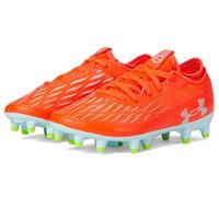 Under Armour Magnetico Select 4 Jr. Soccer Cleats (Little Big Kid), Scarpe da Ginnastica, Rosso Ares/Rosso Ruscello, 33.5 EU