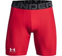Under Armour Men's Armour HeatGear Compression Shorts , Red (600)/White, 3X-Large