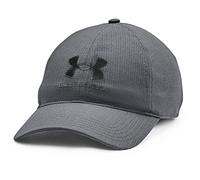Under Armour Men's ArmourVent Adjustable Hat, Pitch Gray (012)/Black, One Size Fits Most